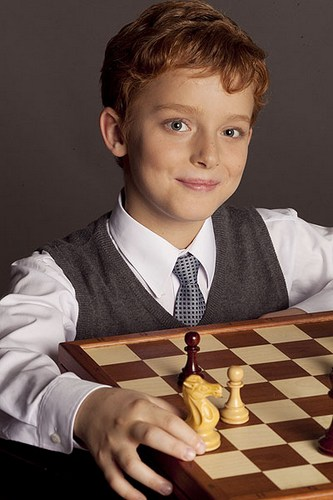 Михаил Песоцкий - юный но уже яркий шахматист